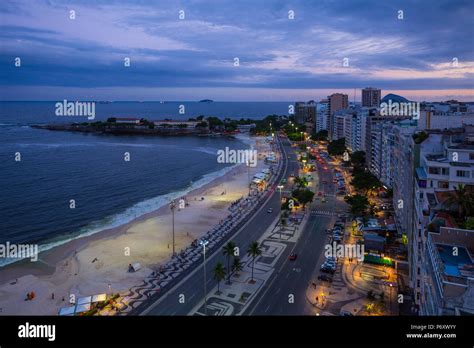 Copacabana Beach Rio De Janeiro Brazil Stock Photo Alamy