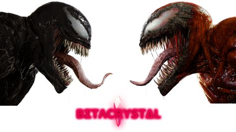 Venom And Carnage Heads Png Render By Betacrystal On Deviantart