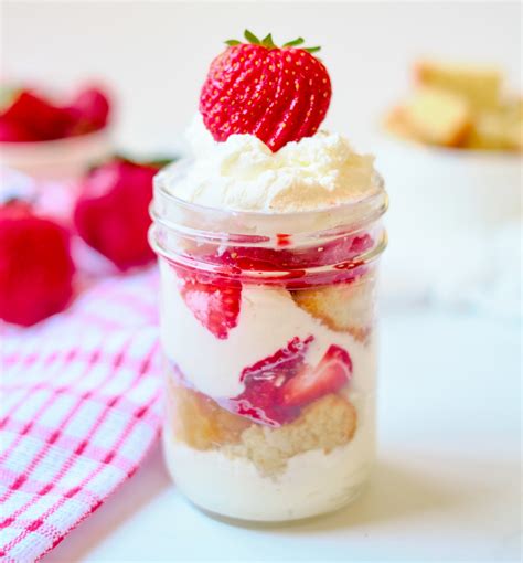 Strawberry Shortcake In A Jar