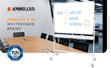 Rolling Magnetic Whiteboard 46 X 32 Large Portable Dry