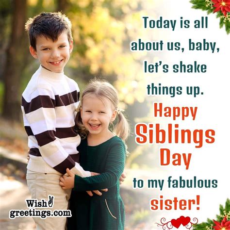 Siblings Day 2023 Celebrations Wishes Images Quotes A