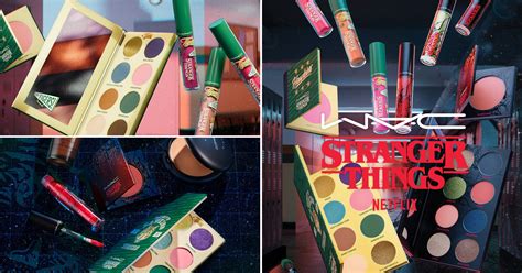 Mac Cosmetics X Stranger Things Its A Modernised Take On 80s Makeup