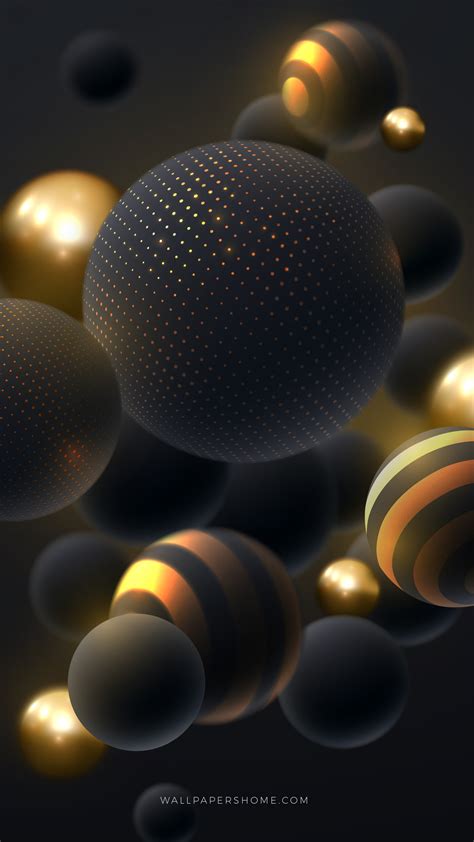 Wallpaper Abstract 3d Colorful Pearls 8k Abstract 21271