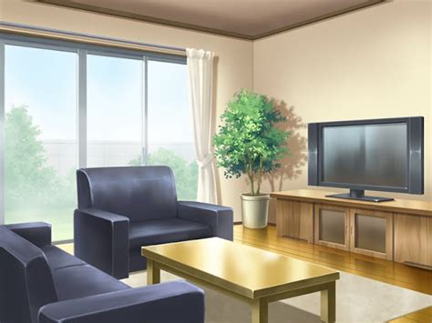 Anime Landscape Living Room Anime Background