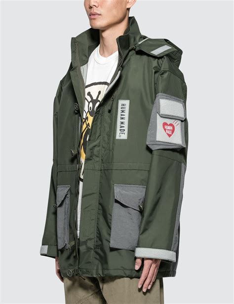 Human Made Military Rain Jacket Hbx Hypebeast 为您搜罗全球潮流时尚品牌