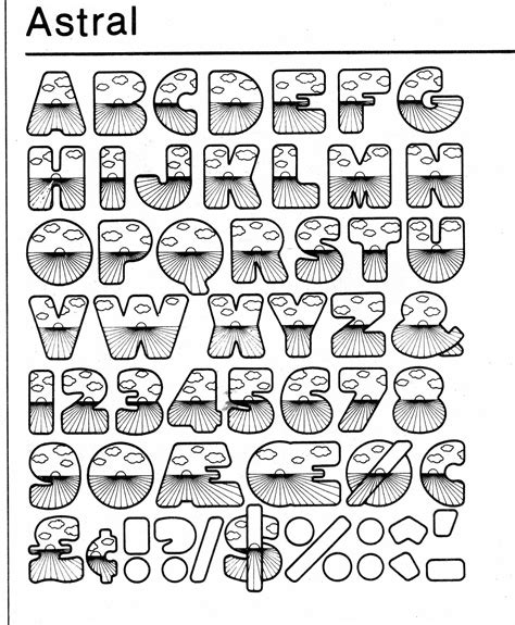 8 Lovey Fonts Alphabets Images Printable Bubble Letters