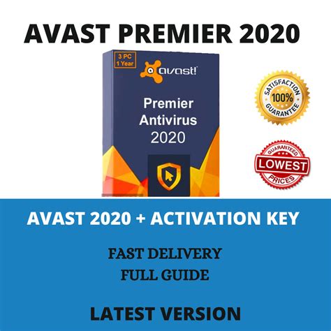 Hot Avast Premier Antivirus 2020 Full Version Download Key
