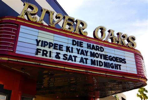 Get directions, reviews and information for river oaks theatre in houston, tx. Die Hard Marquee at River Oaks Theater Houston | 365 ...