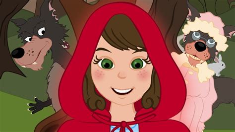 Le Petit Chaperon Rouge Dessin Animé En Français Conte Pour Enfants