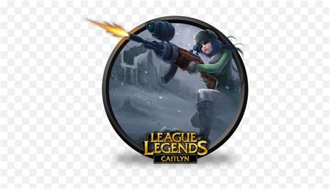 Caitlyn Arctic Warfare Icon League Of Legends Icons League Of Legends