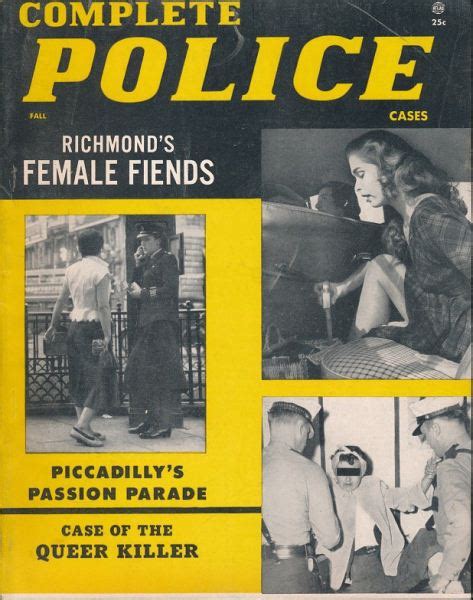 complete police cases fall 1955