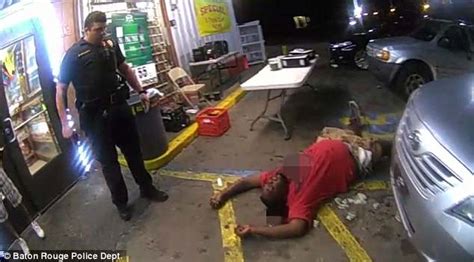 Alton Sterling Shooting Killer Cop Fired Graphic Bodycam Video Rolling Out