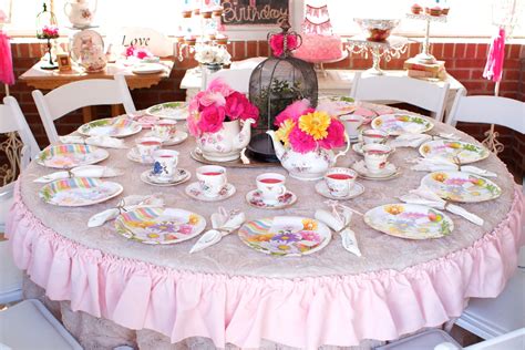 How To Set A Table For Tea Party Loris Decoration