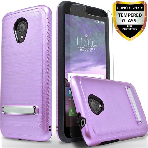 Alcatel Tcl Lx A502dl Phone Case 2 Piece Style Hybrid Shockproof Hard