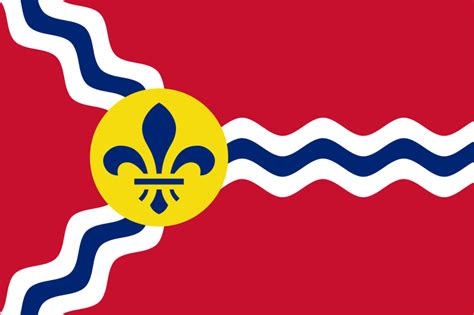 Fileflag Of St Louis Missourisvg Wikimedia Commons