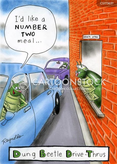 Drive Through Cartoons And Comics Funny Pictures From Cartoonstock