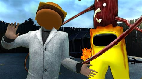 Among Us Monster Attacks Us In The City Garrys Mod Multiplayer