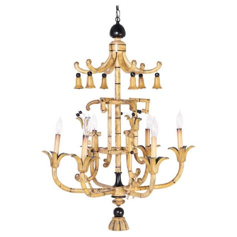 Large Faux Coral Chandelier At 1stdibs