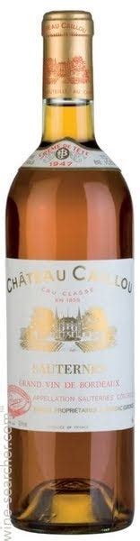 The sauternes le remparts de bastor is a sweet wines with a great quality price rating, born from young vines of semillon, muscadet and sauvignon from bastor lamontagne estate. 2016 Chateau Caillou, Sauternes | prices, stores, tasting ...