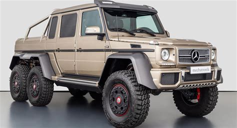 Mercedes Benz G63 Amg 6×6 With Just 143 Miles Is A 1 Million Off