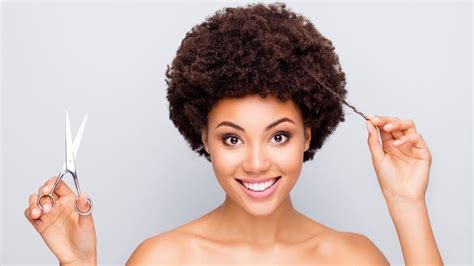 How To Trim 4c Hair Trimming Your Natural Hair At Home
