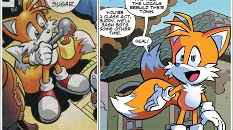 Archie Tails N Idw Tails By Sonic Ray On Deviantart