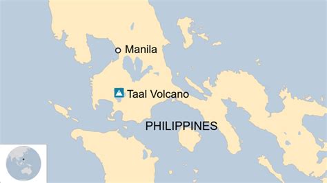 Philippines Volcano Thousands Evacuated As Taal Spews Ash Bbc News