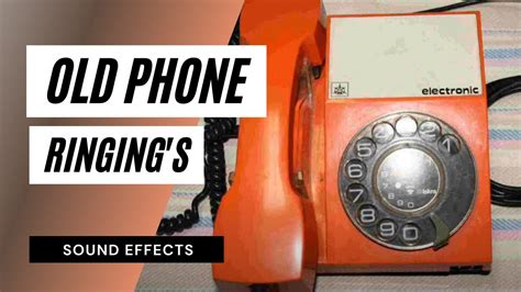 Old Phone Ringings Sound Sound Effect Audio Youtube