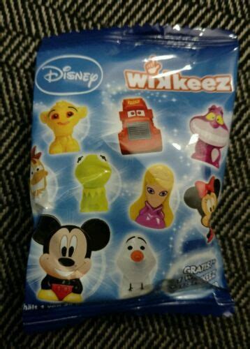 5 Disney Wikkeez Blind Bag Bundle Euro Package Germany 2 Surprise