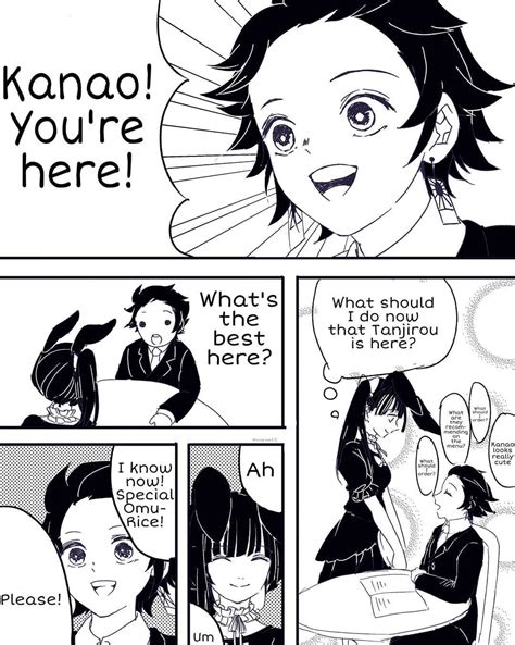 Demon Slayer Kanao And Tanjiro Comic Janainataba