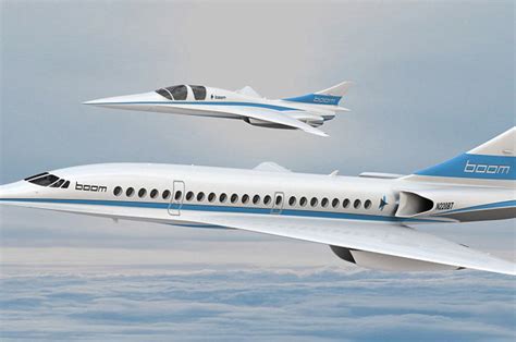 New Concorde As Richard Branson Unveils Supersonic Passenger Liner