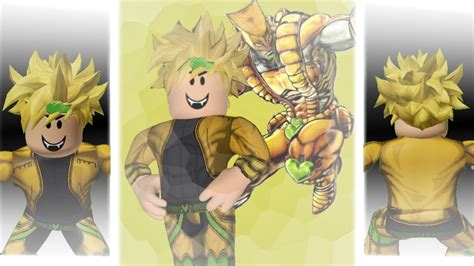 Roblox Outfit How To Make Dio Jojos Bizarre Adventure Youtube