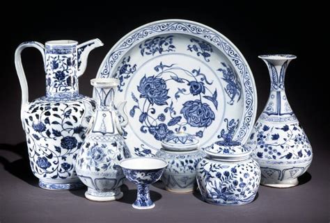 Ming Dynasty Blue And White Porcelain Illustration World History
