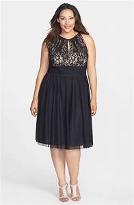  Howard Beaded Waist Fit Flare Dress Plus Size Nordstrom