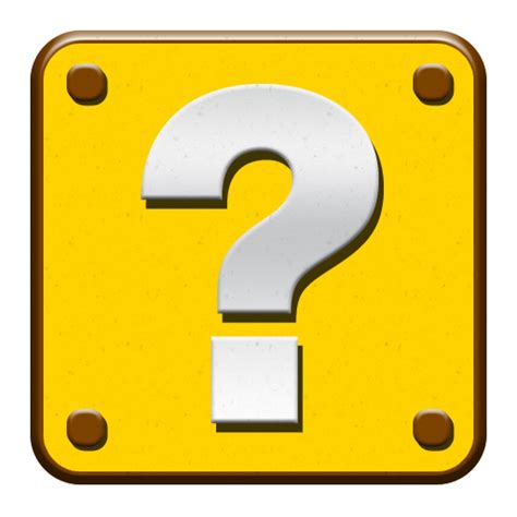 Question Block Icon Super Mario Blocks Icons