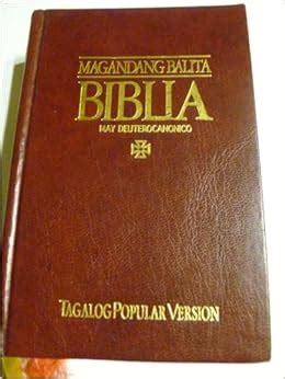 Magandang Balita Biblia May Deuterocanonico Philippine Bible Society
