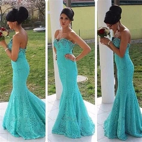 Elegant Long Turquoise Dresses Sweetheart Mermaid Off The Shoulder Evening Prom Dresses Beaded