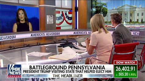 trump campaign adviser pressed on america s newsroom on biden s big lead in pennsylvania fox