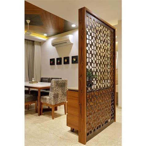 Brown Sheesham Wood Wooden Jali Partition 1 Panel Polished At Rs 190