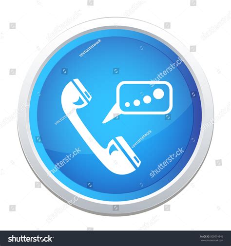 Phone Call Icon Stock Vector Royalty Free 505074946 Shutterstock