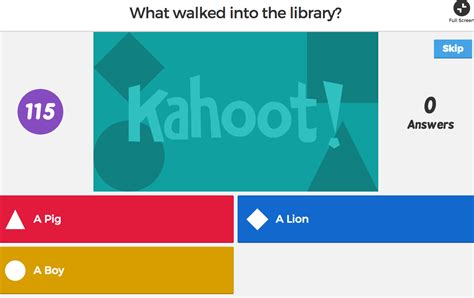 Built from the ground up to be as fast as possible, kahoot.rocks will not let you down. The Resource Teacher: Kahoot!