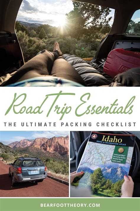 Road Trip Essentials The Ultimate Packing Checklist