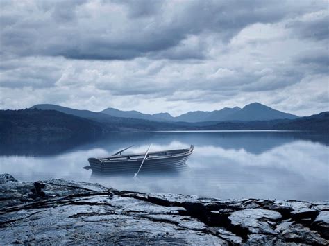Rowboat At Dawn Scotland Webshots With Images