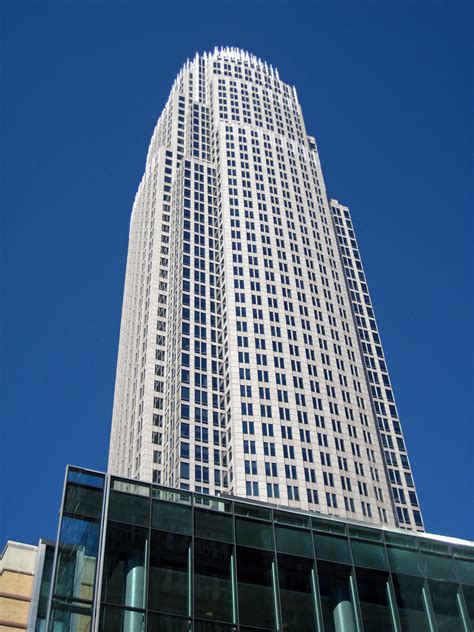 Bank Of America Corporate Center Building Downtown Charlotte North