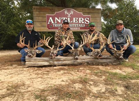 Hunting Antlers Trophy Whitetails Oklahoma