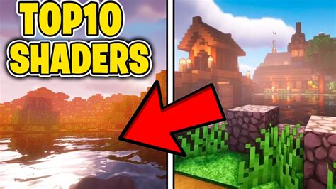 Mcpe Top 10 Best Shaders 2023 Mcpe 119 Mcpexbox Oneps4windows 10