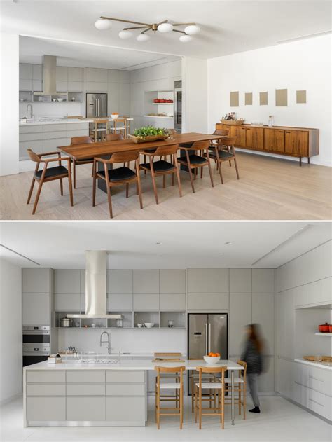 This Apartment Hides The Kitchen Behind Sliding Panel Doors Dining
