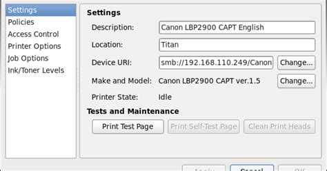 Thank you for using the canon capt printer driver for linux. Diantokam: How to install Canon LBP-2900 on Linux (Centos 6.2)