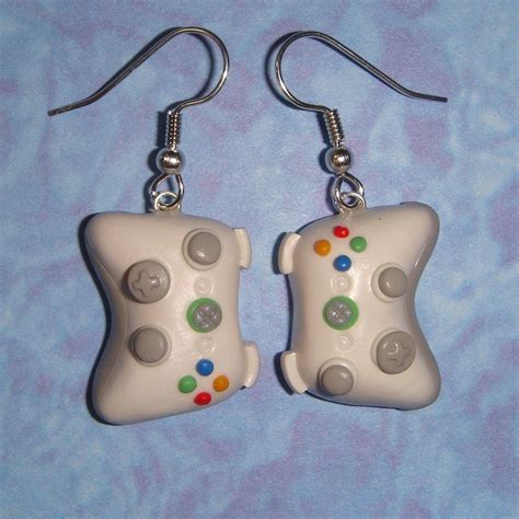 Xbox 360 Controller Earrings Can Be Made In By Theclaycollection