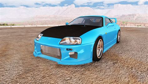 For many years, toyota has been in the spirit of continuous improvement, people's experience as a driver is something that toyota constantly considers. Toyota Supra for BeamNG Drive